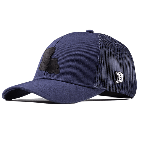 Louisiana 18 Midnight Flexfit Snapback Trucker