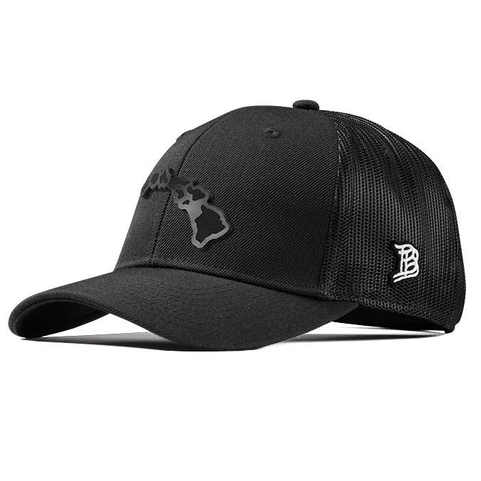 Hawaii 50 Midnight Curved Trucker