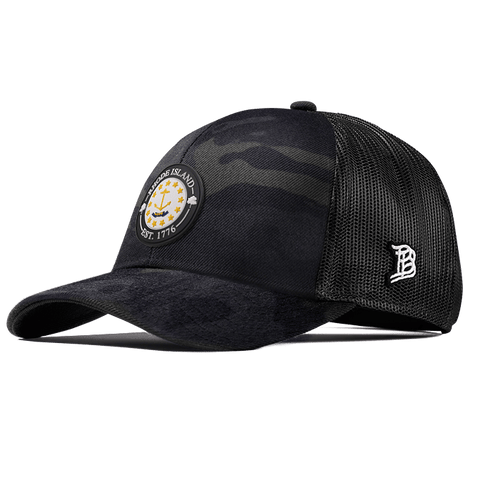 Rhode Island Compass Flexfit Snapback Trucker