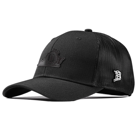 Virginia 10 Midnight Curved Trucker