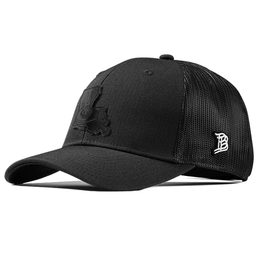 Louisiana 18 Midnight Curved Trucker