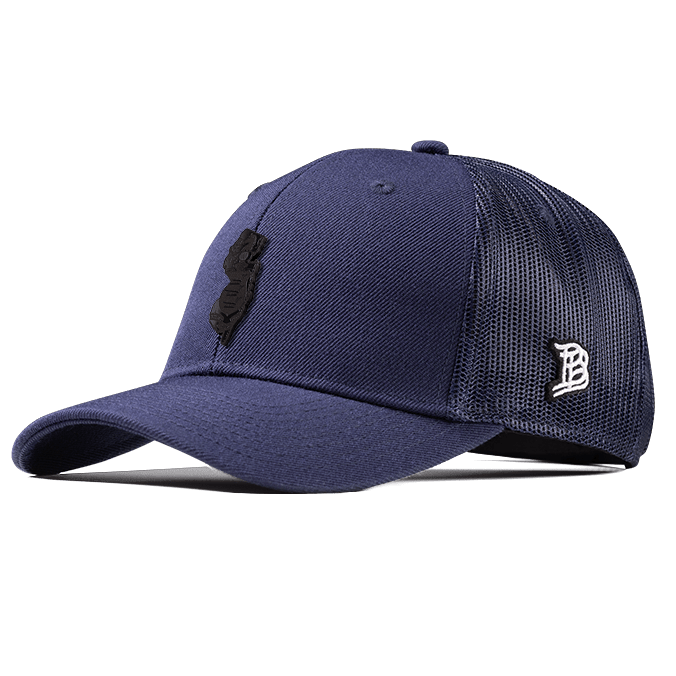 New Jersey 3 Midnight Curved Trucker