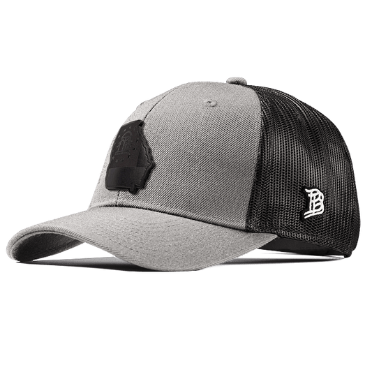 Georgia 4 Midnight Curved Trucker