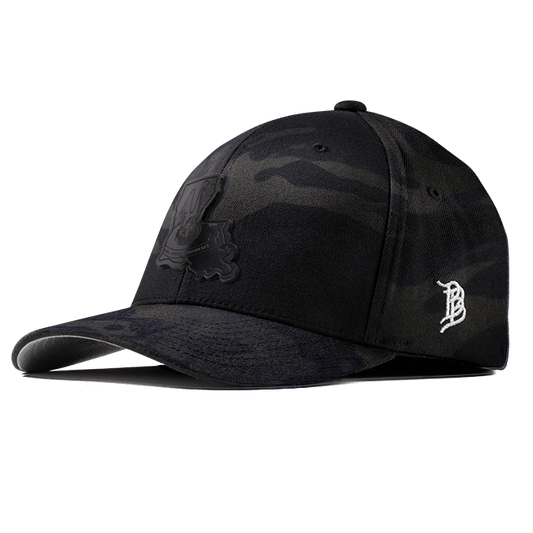 Louisiana 18 Midnight Flexfit Fitted