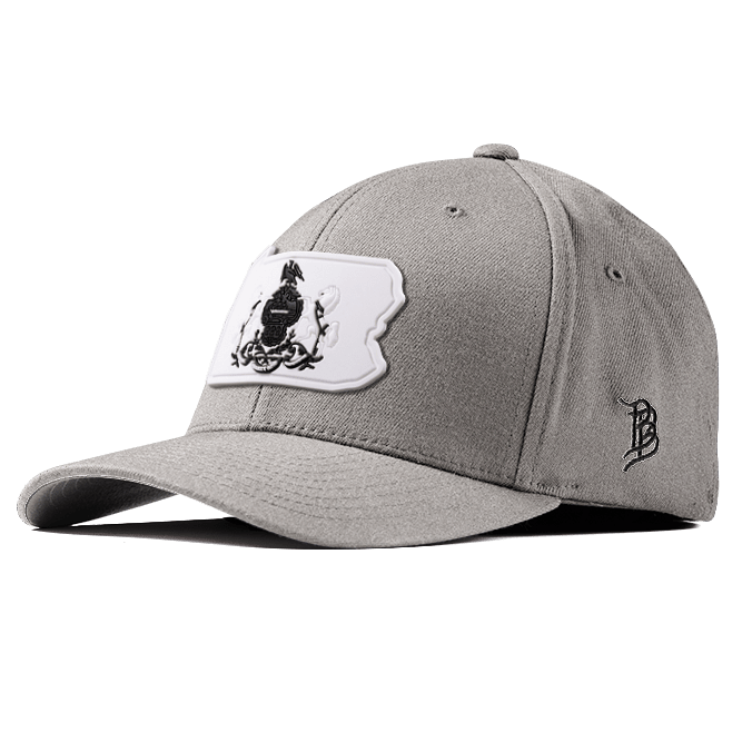 Pennsylvania Moonlight PVC Flexfit Fitted Heather Gray