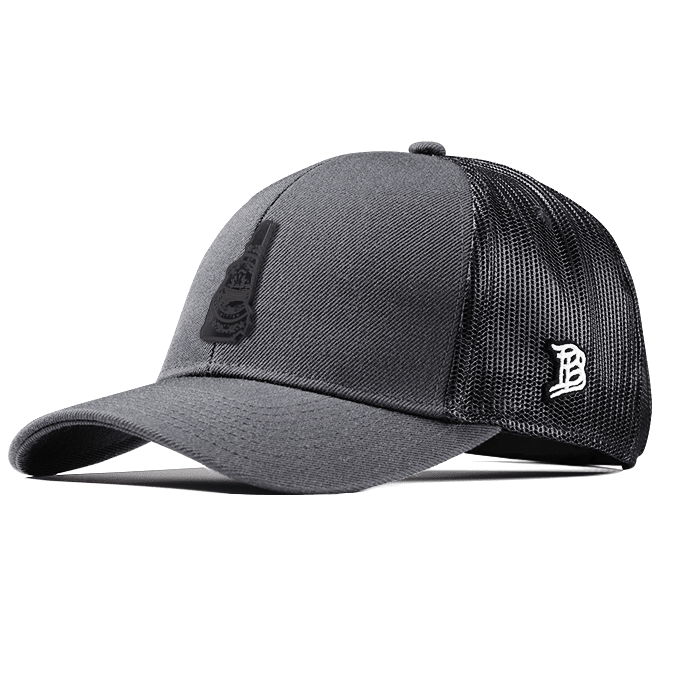 New Hampshire 9 Midnight Flexfit Snapback Trucker