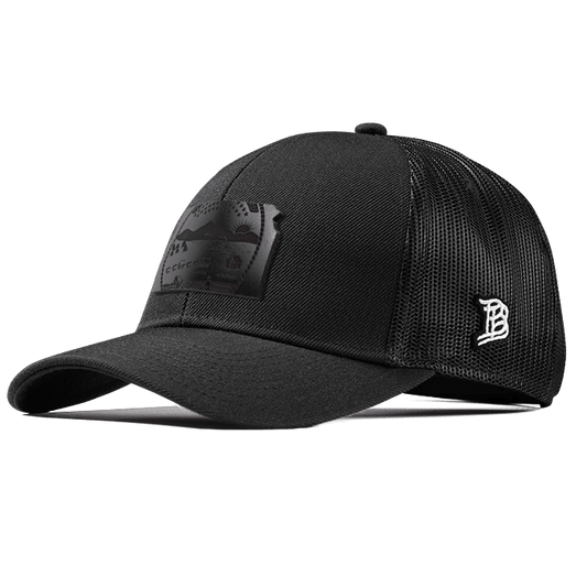 Kansas 34 Midnight Flexfit Snapback Trucker