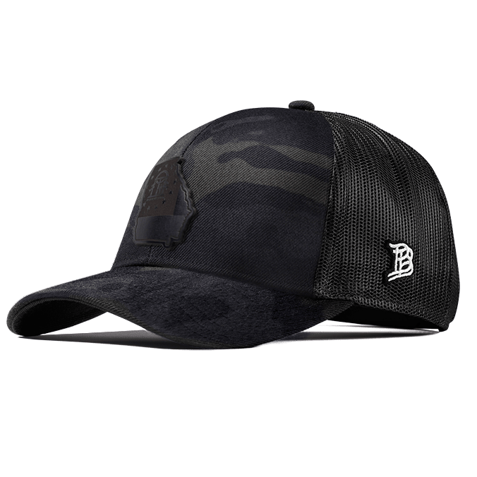 Georgia 4 Midnight Flexfit Snapback Trucker