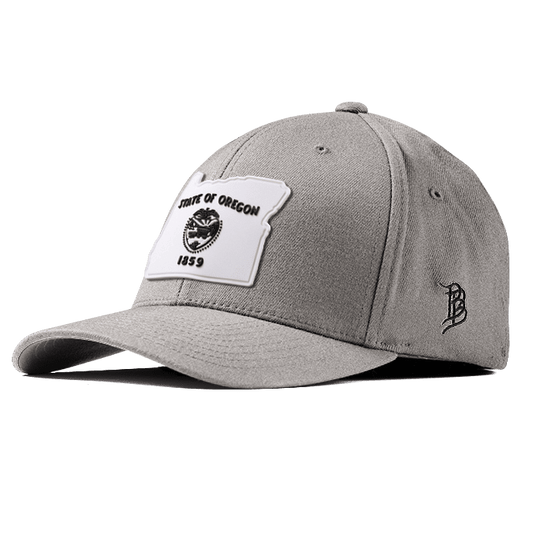 Oregon Moonlight PVC Flexfit Fitted Heather Gray