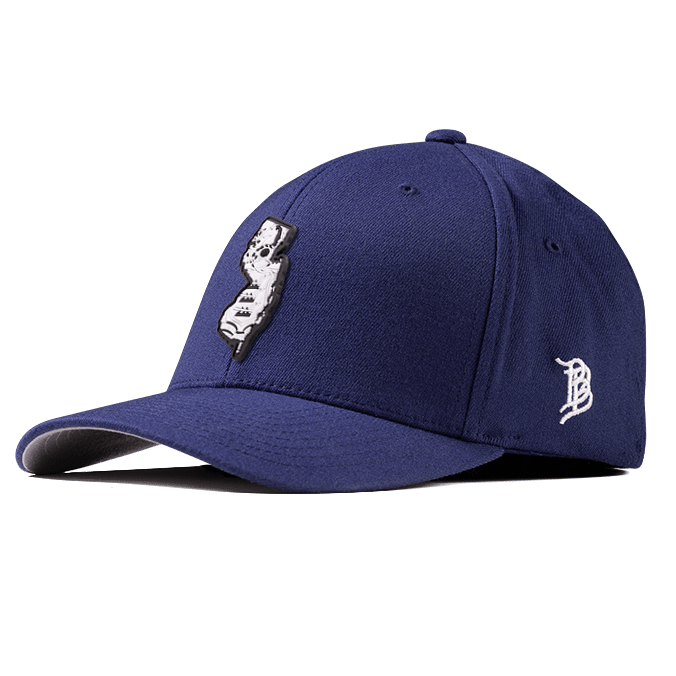 New Jersey Moonlight PVC Flexfit Fitted Navy