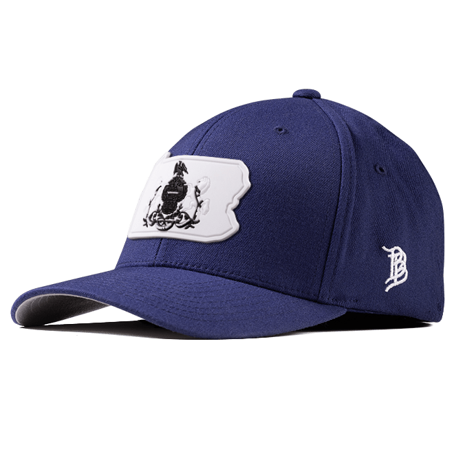 Pennsylvania Moonlight PVC Flexfit Fitted Navy