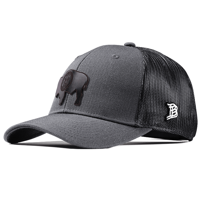 Wyoming 44 Midnight Curved Trucker