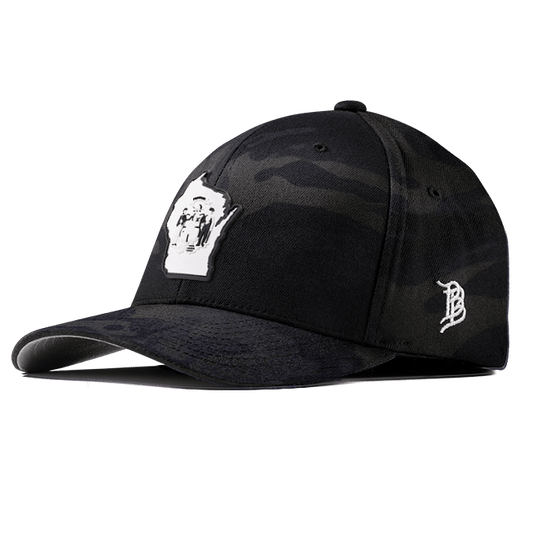 Wisconsin Moonlight PVC Flexfit Fitted Multicam