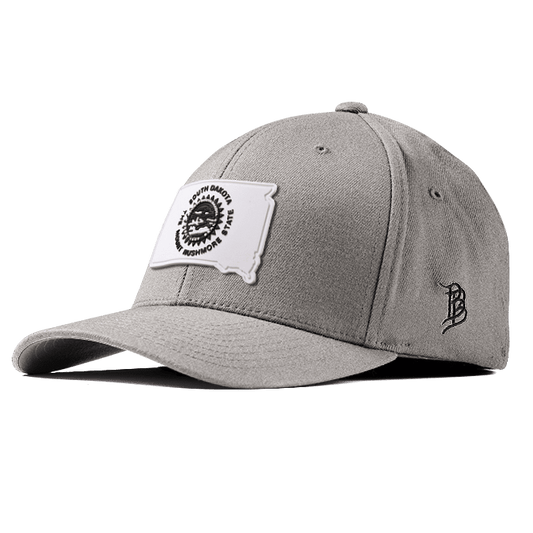 South Dakota Moonlight PVC Flexfit Fitted Heather Gray