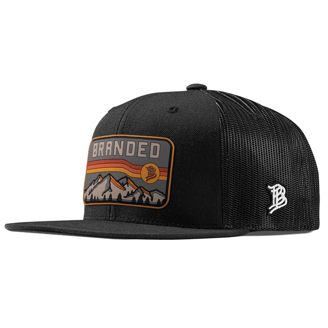 Branded Horizon Flat Trucker