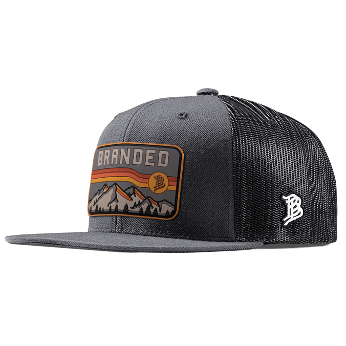 Branded Horizon Flat Trucker