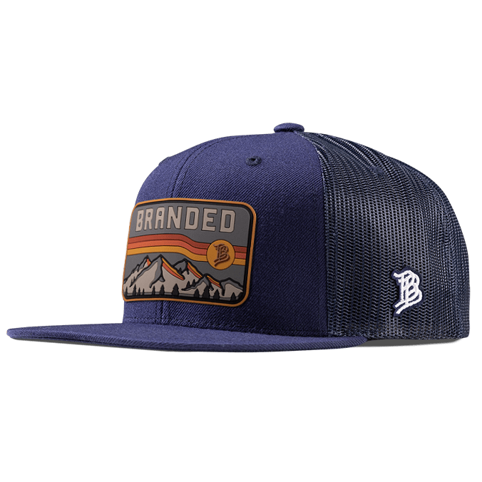 Branded Horizon Flat Trucker