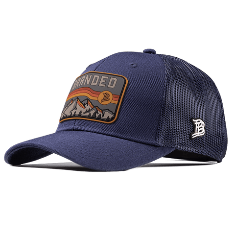 Branded Horizon Curved Trucker