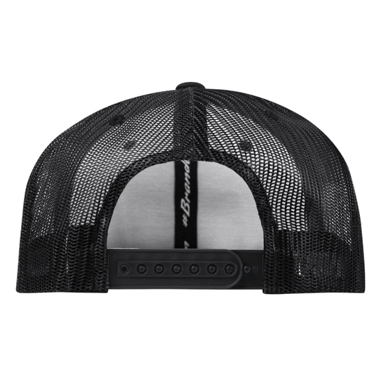 South Dakota Camo Curved Trucker Back Black