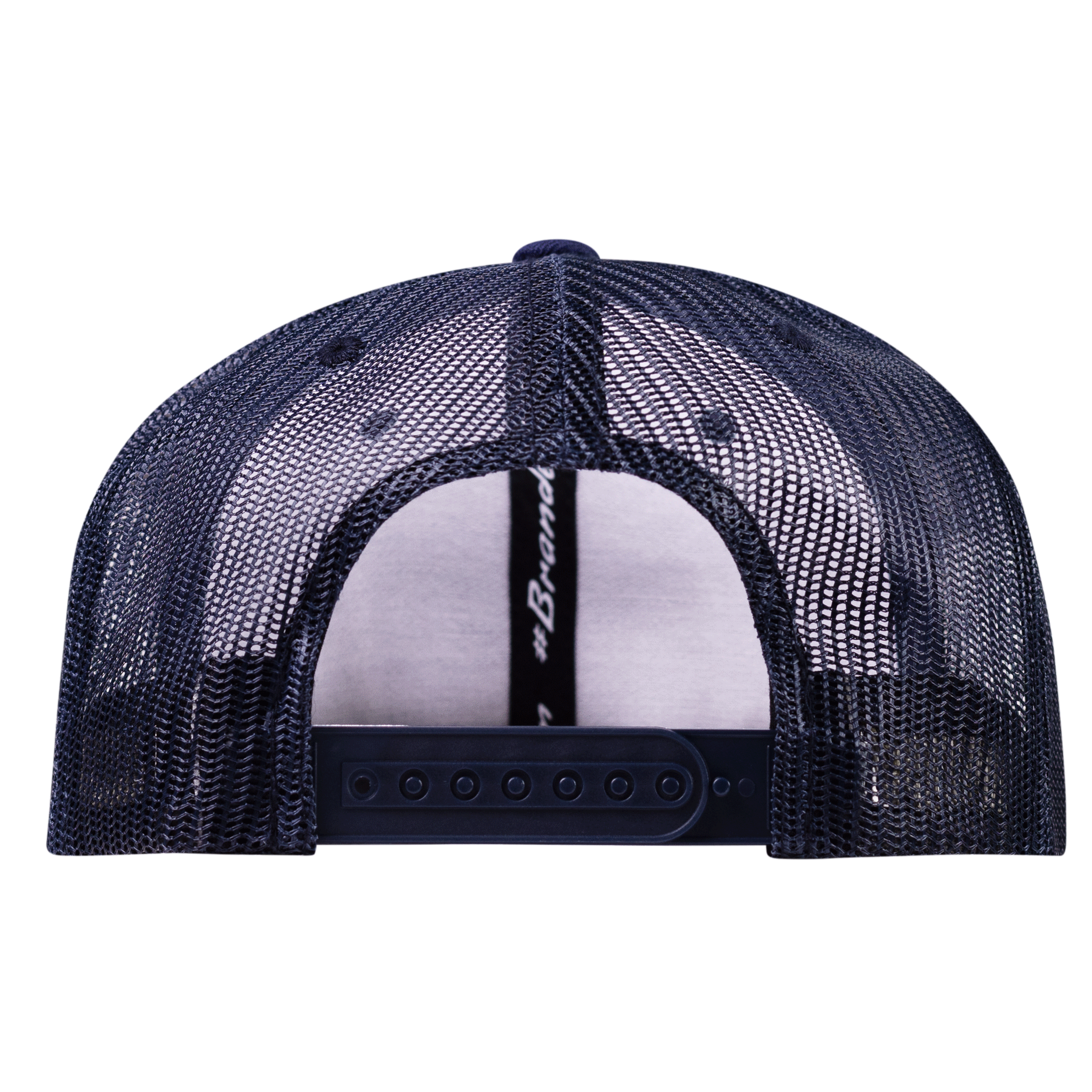 Freedom Eagle PVC Curved Trucker Back Navy