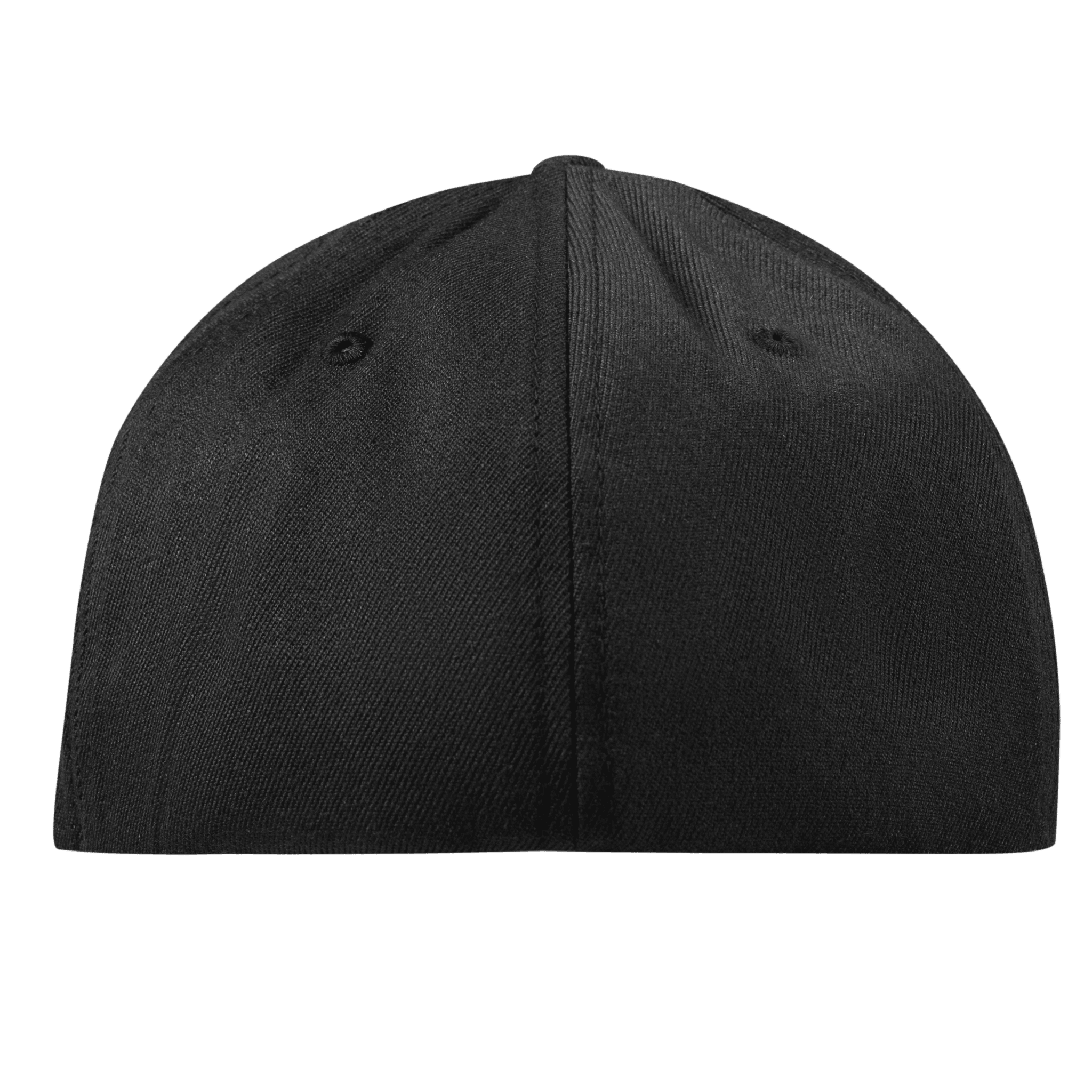 Oklahoma Compass Flexfit Fitted Back Black