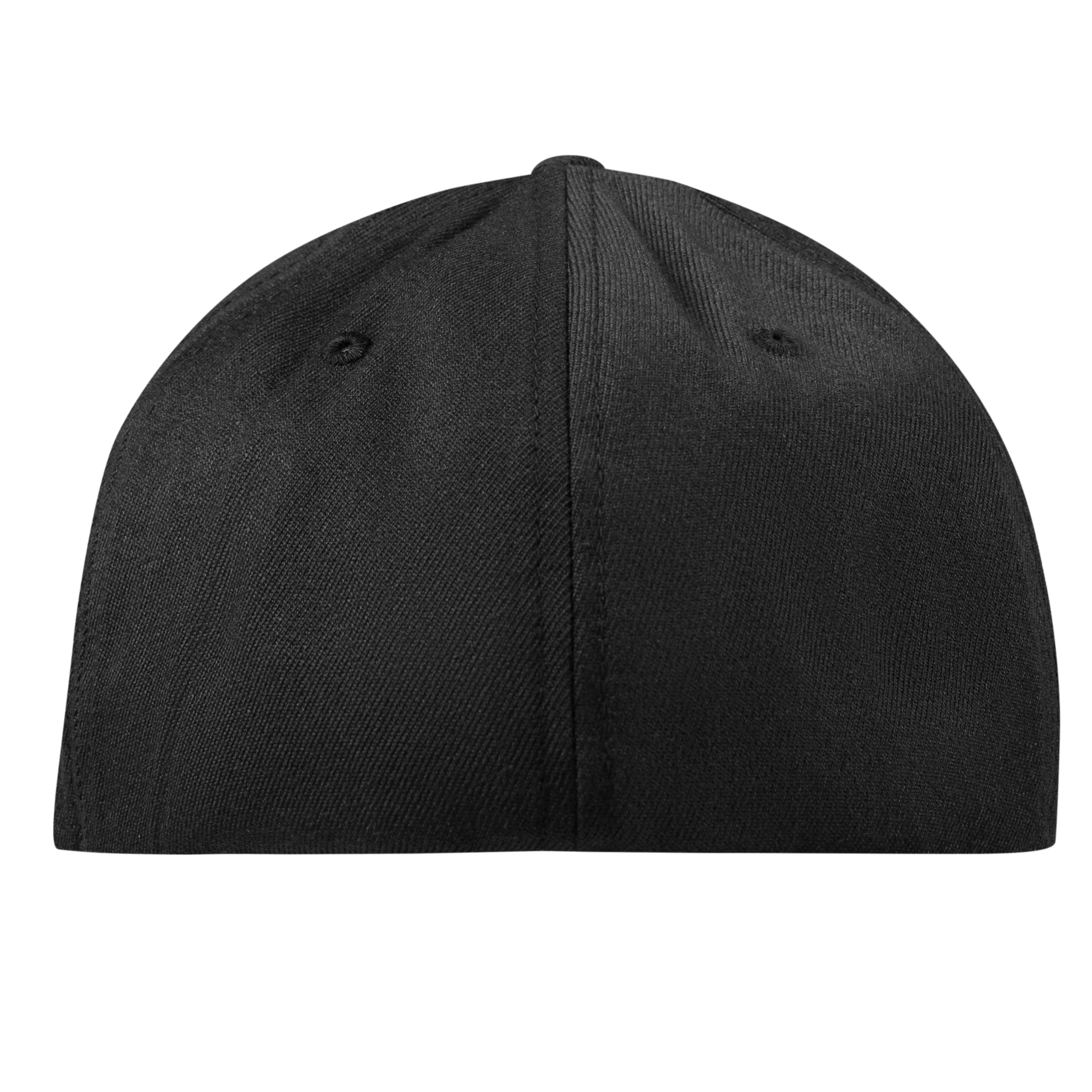 Wisconsin Camo Flexfit Fitted Back Black