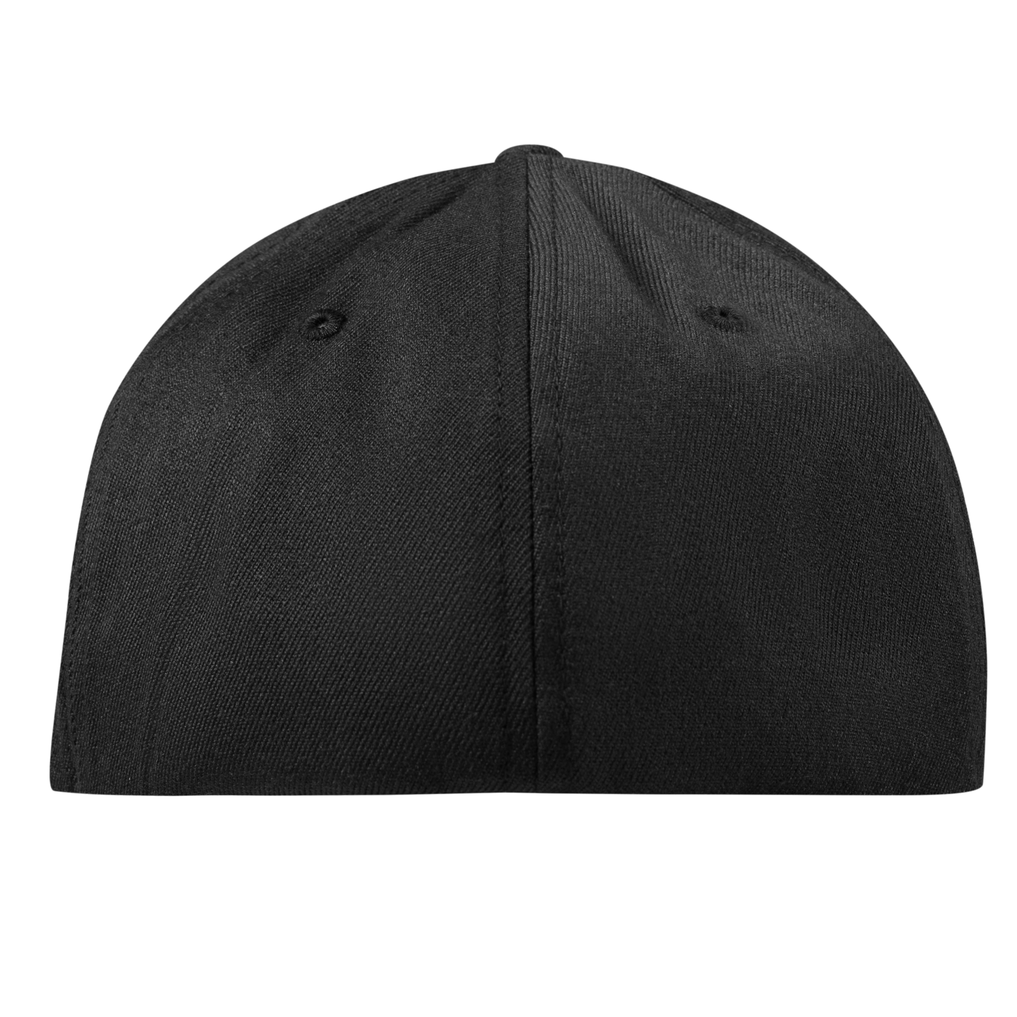 Sombrero Skull PVC Flexfit Fitted Back Black