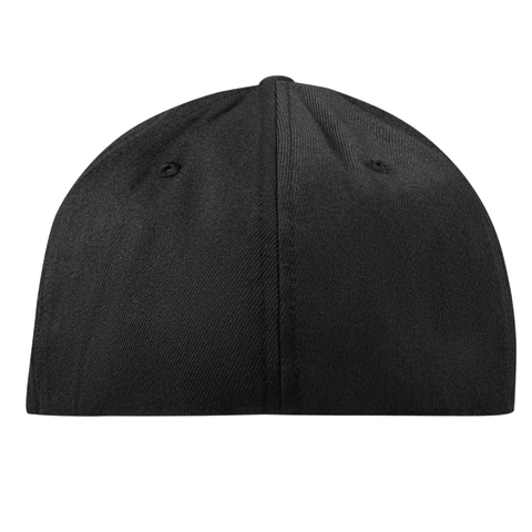 Sombrero Skull PVC Flexfit Fitted Back Black