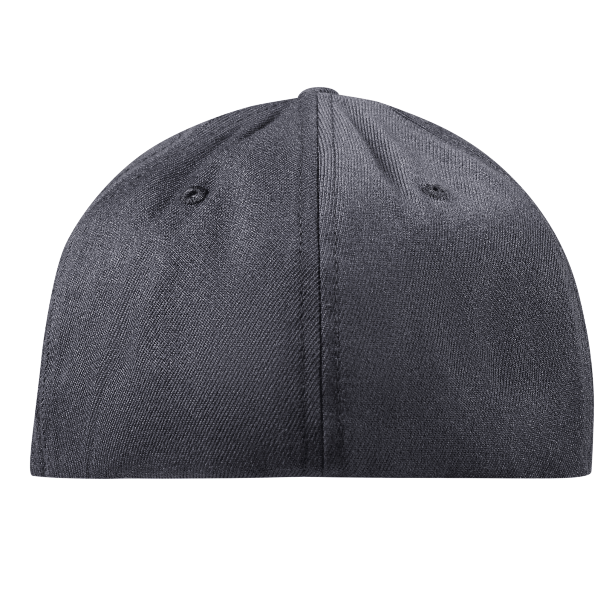 Sombrero Skull PVC Flexfit Fitted Back Charcoal