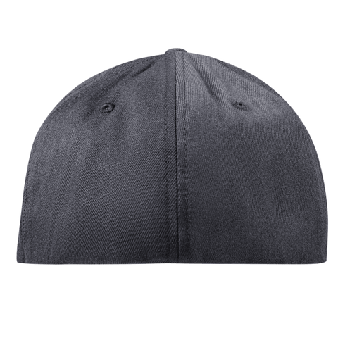 Sombrero Skull PVC Flexfit Fitted Back Charcoal