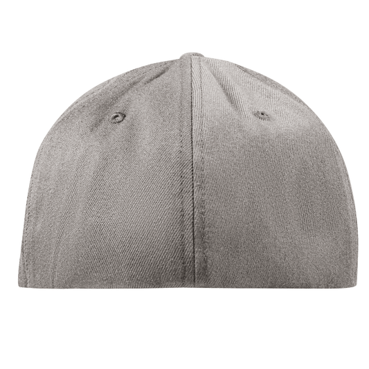 Wyoming 44 PVC Flexfit Fitted Back Heather Grey