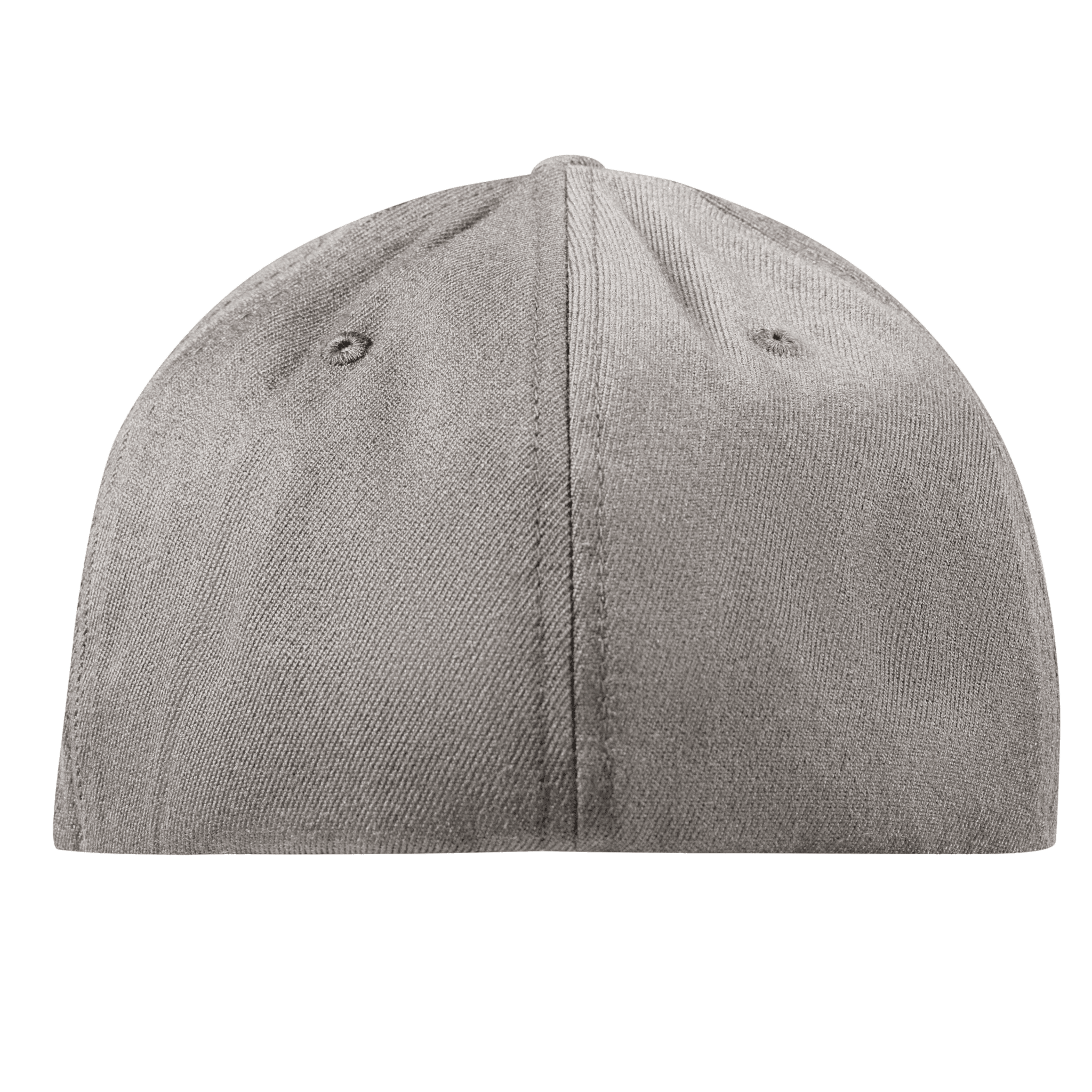 Wisconsin Patriot Flexfit Fitted Back Heather Grey