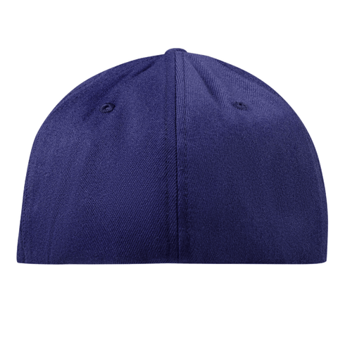 Wisconsin Patriot Flexfit Fitted Back Navy
