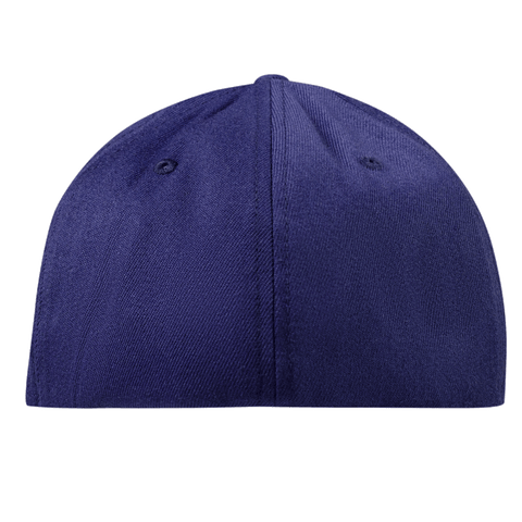 Sombrero Skull PVC Flexfit Fitted Back Navy
