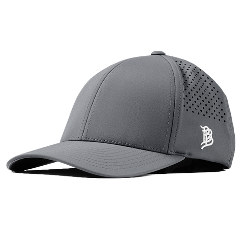 Bare Curved Performance Hat Front Slate