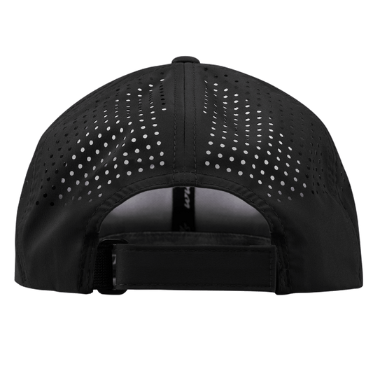 Create Your Luck Performance Dad Hat Back Black