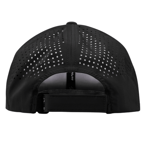 Alaska Stealth Performance Dad Hat Back Black