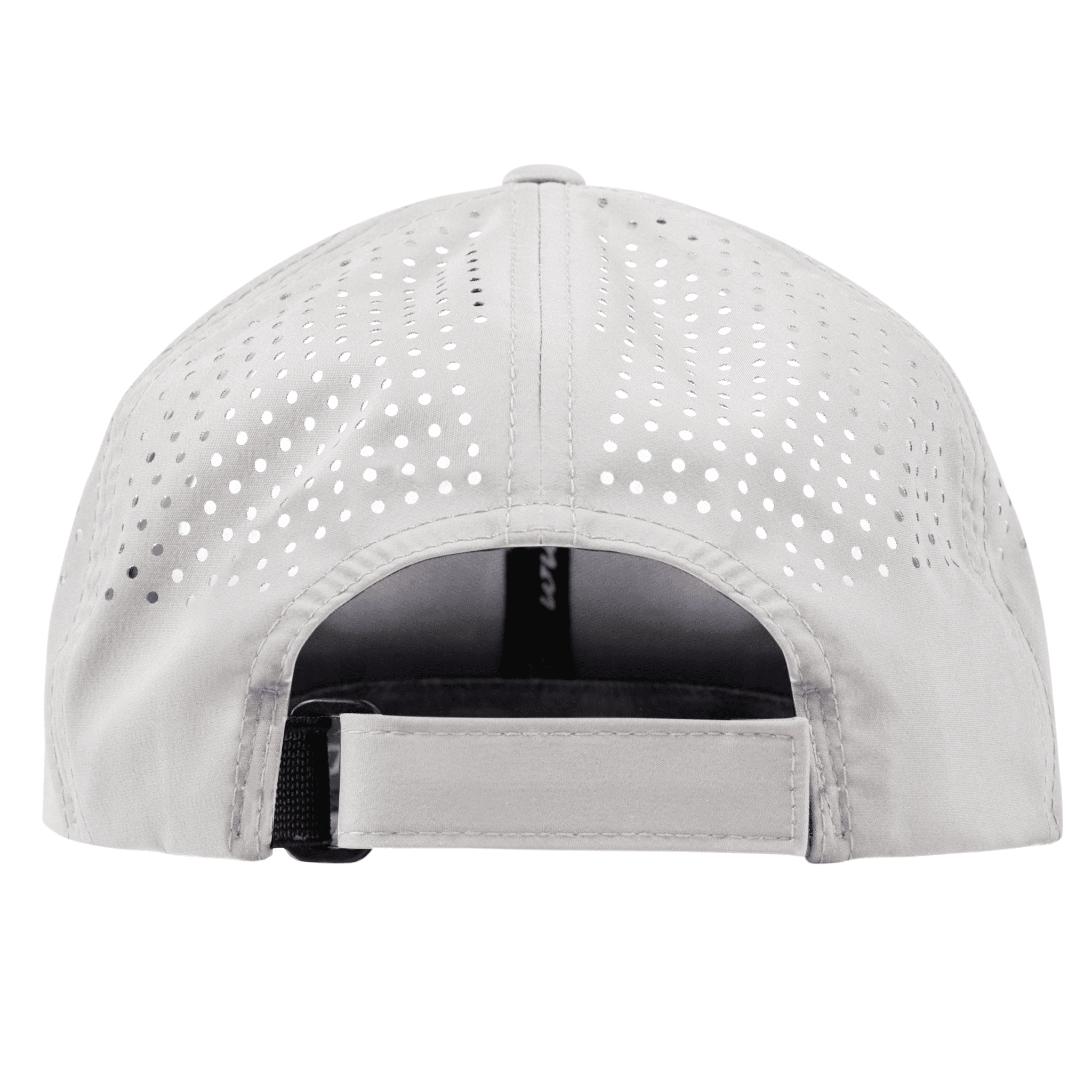 Create Your Luck Performance Dad Hat Back White