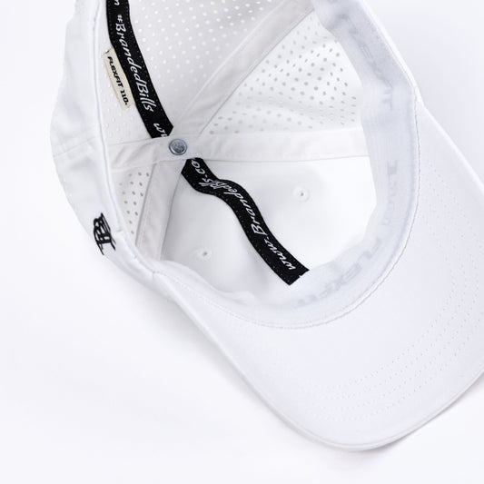 Bare Relaxed Performance Hat Inside White