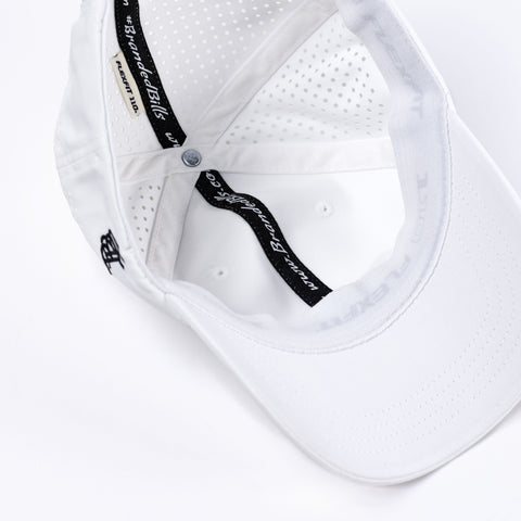 Bare Performance Dad Hat Inside White