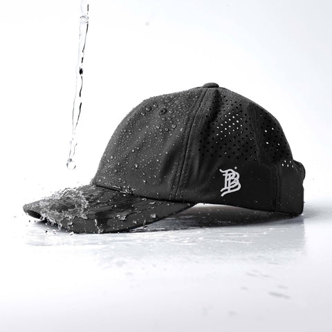 Bare Relaxed Performance Hat Wet Black