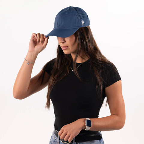 Bare Performance Dad Hat Female Model Orion