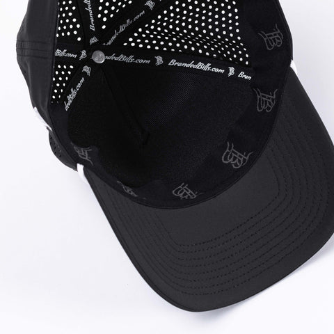 Old Glory PVC Curved 5 Panel Performance Inside Black/White