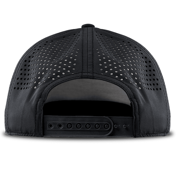 Branded Horizon Curved 5 Panel Performance Back Black/White