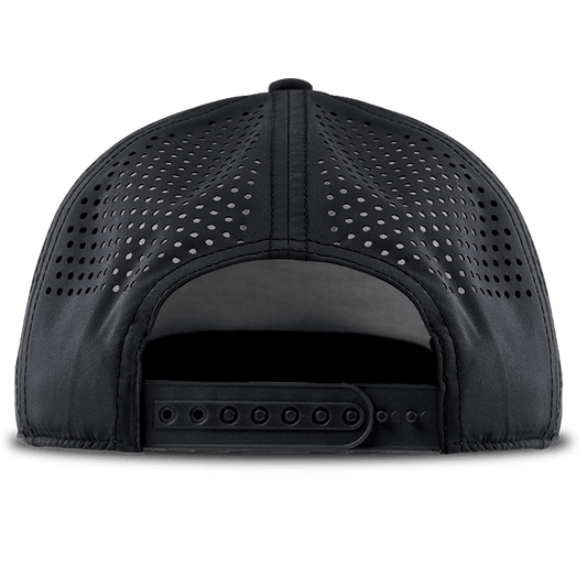 Branded Horizon Curved 5 Panel Performance Back Black/White