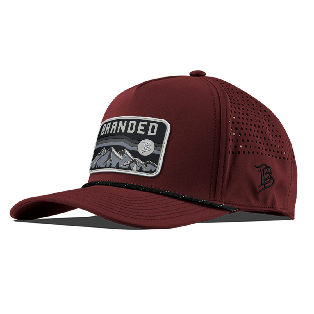 Midnight Horizon Curved 5 Panel Performance Front Maroon/Black