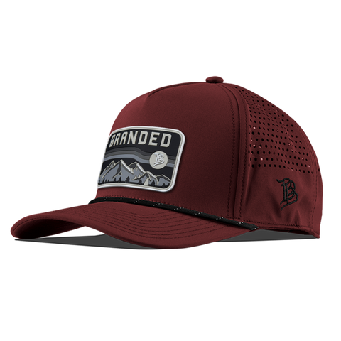 Midnight Horizon Curved 5 Panel Performance Front Maroon/Black