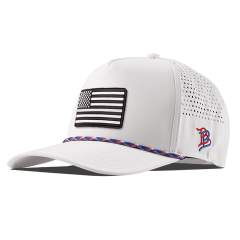 Vintage Old Glory Curved 5 Panel Performance Front White/RWB