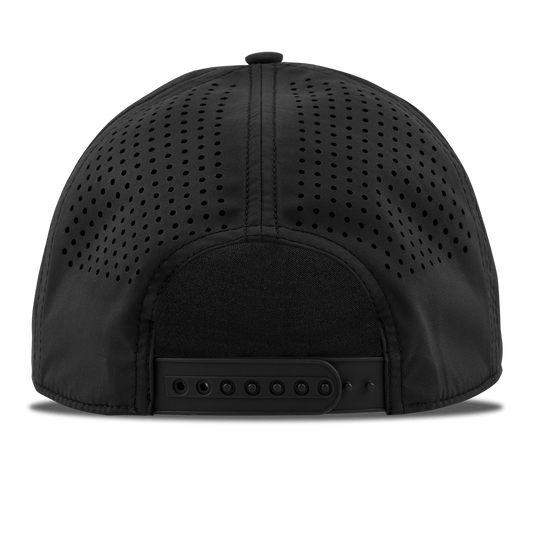 Georgia Vintage Curved 5 Panel Performance Back Black