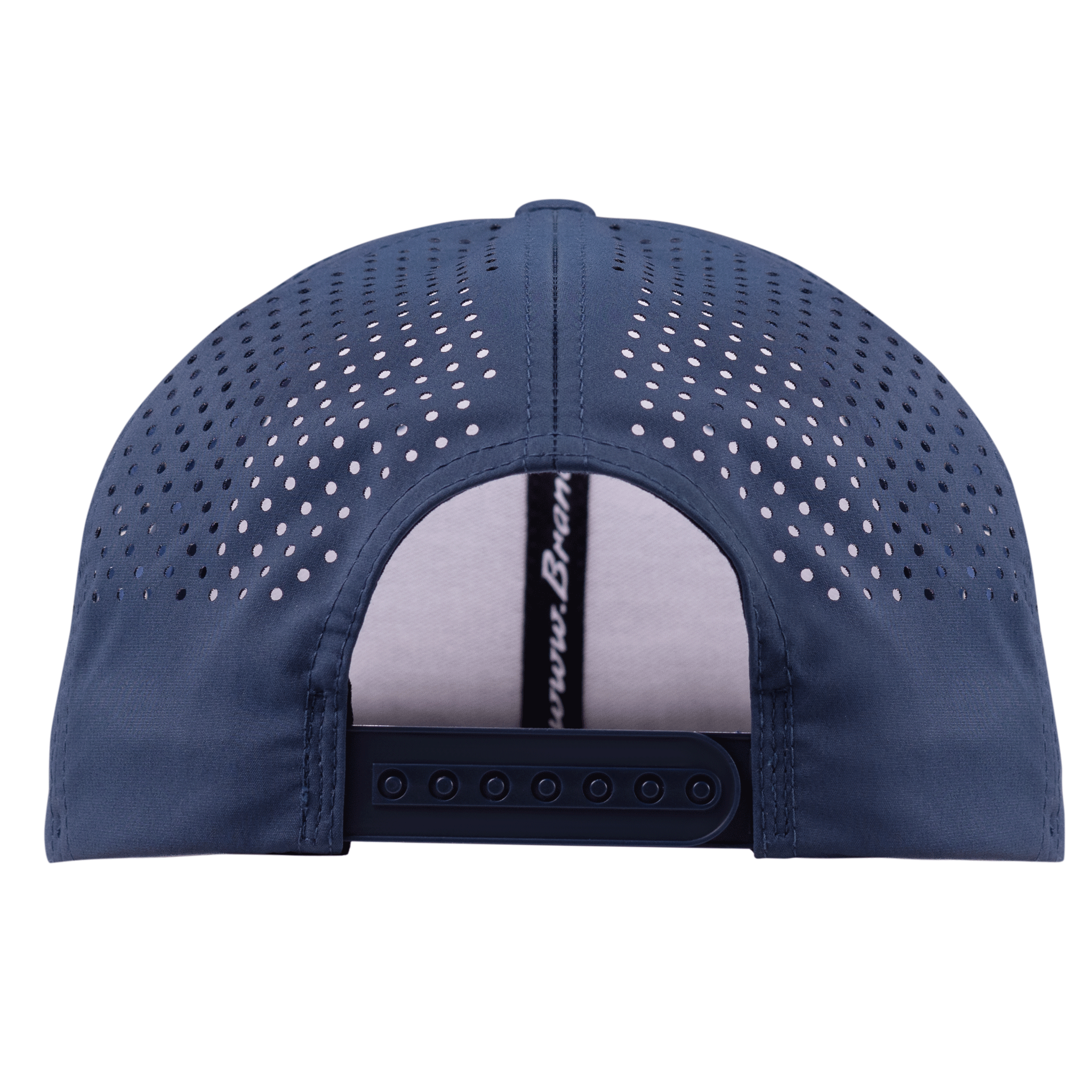 Thin Blue Line PVC Flat Performance Hat